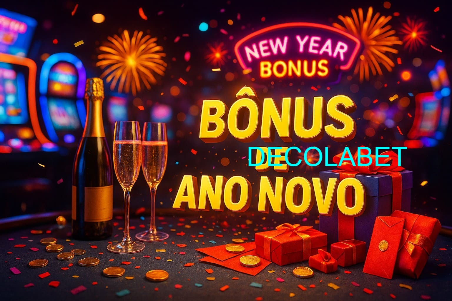 Promoções de Ano Novo no DECOLABET